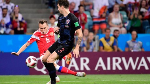 克罗地亚点球力克俄罗斯晋级世界杯四强