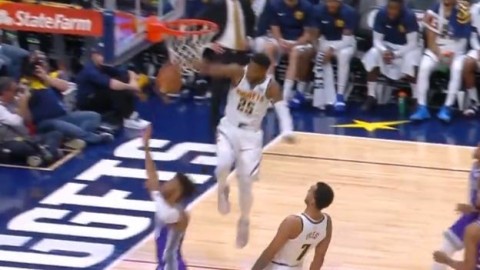 掘金在萨克拉门托遭遇滑铁卢？约基奇空砍两双也架不住国王这杆乱枪！