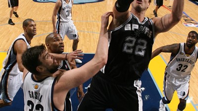 2017马刺vs灰熊G1莱昂纳德32分三节一波流取开门红