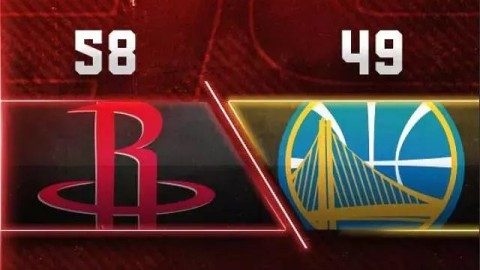 库里单节18分导演41分血洗，勇士主场狂胜火箭