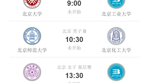 为您整理的第28届CUBAL一级联赛西南赛区赛程前瞻如下。